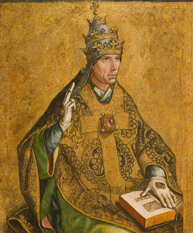 Icono San Gregorio Magno, papa