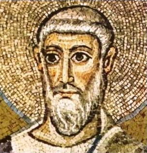 Icono San Pedro Crisólogo, obispo